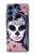 S3821 Sugar Skull Steam Punk Girl Gothic Case For Samsung Galaxy S25
