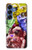 S3914 Colorful Nebula Astronaut Suit Galaxy Case For Samsung Galaxy S25