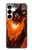 S0414 Fire Dragon Case For Samsung Galaxy S25 Plus