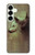S0931 White Black Wolf Case For Samsung Galaxy S25 Plus