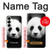S1072 Panda Bear Case For Samsung Galaxy S25 Plus
