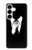 S1591 Anonymous Man in Black Suit Case For Samsung Galaxy S25 Plus