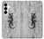 S2446 Gecko Wood Graphic Printed Case For Samsung Galaxy S25 Plus