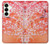 S2543 Japanese Kimono Style Flower Pattern Case For Samsung Galaxy S25 Plus