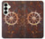 S2766 Ship Wheel Rusty Texture Case For Samsung Galaxy S25 Plus