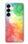 S2945 Colorful Watercolor Case For Samsung Galaxy S25 Plus