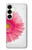 S3044 Vintage Pink Gerbera Daisy Case For Samsung Galaxy S25 Plus