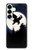 S3323 Flying Elephant Full Moon Night Case For Samsung Galaxy S25 Plus