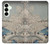S3350 Utagawa Hiroshige Drum Bridge Yuhi Hill in Meguro Case For Samsung Galaxy S25 Plus