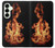 S3379 Fire Frame Case For Samsung Galaxy S25 Plus