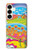 S3407 Hippie Art Case For Samsung Galaxy S25 Plus
