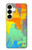 S3423 Brush Stroke Case For Samsung Galaxy S25 Plus