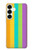 S3678 Colorful Rainbow Vertical Case For Samsung Galaxy S25 Plus