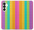 S3678 Colorful Rainbow Vertical Case For Samsung Galaxy S25 Plus