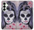 S3821 Sugar Skull Steam Punk Girl Gothic Case For Samsung Galaxy S25 Plus