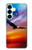 S3841 Bald Eagle Flying Colorful Sky Case For Samsung Galaxy S25 Plus