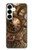 S3927 Compass Clock Gage Steampunk Case For Samsung Galaxy S25 Plus