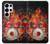 S1431 Skull Drum Fire Rock Case For Samsung Galaxy S25 Ultra