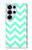 S1723 Mint Chevron Zigzag Case For Samsung Galaxy S25 Ultra