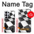 S2408 Checkered Winner Flag Case For Samsung Galaxy S25 Ultra