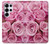 S2943 Pink Rose Case For Samsung Galaxy S25 Ultra