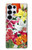 S3205 Retro Art Flowers Case For Samsung Galaxy S25 Ultra