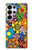 S3281 Colorful Hippie Flowers Pattern Case For Samsung Galaxy S25 Ultra