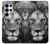 S3372 Lion Face Case For Samsung Galaxy S25 Ultra
