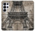 S3416 Eiffel Tower Blueprint Case For Samsung Galaxy S25 Ultra