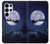 S3508 Xmas Santa Moon Case For Samsung Galaxy S25 Ultra