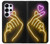 S3512 Cute Mini Heart Neon Graphic Case For Samsung Galaxy S25 Ultra