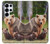 S3558 Bear Family Case For Samsung Galaxy S25 Ultra