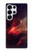 S3897 Red Nebula Space Case For Samsung Galaxy S25 Ultra