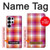 S3941 LGBT Lesbian Pride Flag Plaid Case For Samsung Galaxy S25 Ultra