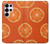S3946 Seamless Orange Pattern Case For Samsung Galaxy S25 Ultra