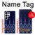 S3950 Textile Thai Blue Pattern Case For Samsung Galaxy S25 Ultra