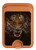 S0575 Tiger Face Magnetic Card Holder Wallet Stand with MagSafe for iPhone 16 15 14 13 Pro Max