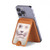 S0884 Horror Face Magnetic Card Holder Wallet Stand with MagSafe for iPhone 16 15 14 13 Pro Max