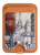 S1295 Eiffel Painting of Paris Magnetic Card Holder Wallet Stand with MagSafe for iPhone 16 15 14 13 Pro Max