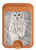 S1566 Snowy Owl White Owl Magnetic Card Holder Wallet Stand with MagSafe for iPhone 16 15 14 13 Pro Max