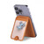 S1631 Funny Gecko Lizard Magnetic Card Holder Wallet Stand with MagSafe for iPhone 16 15 14 13 Pro Max