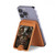 S1685 Steampunk Skull Head Magnetic Card Holder Wallet Stand with MagSafe for iPhone 16 15 14 13 Pro Max