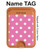 S2358 Pink Polka Dots Magnetic Card Holder Wallet Stand with MagSafe for iPhone 16 15 14 13 Pro Max