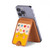 S2442 Cute Cat Cartoon Funny Magnetic Card Holder Wallet Stand with MagSafe for iPhone 16 15 14 13 Pro Max
