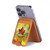 S2523 Canada Autumn Maple Leaf Magnetic Card Holder Wallet Stand with MagSafe for iPhone 16 15 14 13 Pro Max