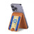 S2614 Israel Old Flag Magnetic Card Holder Wallet Stand with MagSafe for iPhone 16 15 14 13 Pro Max