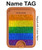 S2683 Rainbow LGBT Pride Flag Magnetic Card Holder Wallet Stand with MagSafe for iPhone 16 15 14 13 Pro Max
