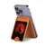 S2955 Wolf Howling Red Moon Magnetic Card Holder Wallet Stand with MagSafe for iPhone 16 15 14 13 Pro Max