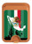 S2994 Mexico Football Soccer Magnetic Card Holder Wallet Stand with MagSafe for iPhone 16 15 14 13 Pro Max