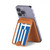 S3102 Flag of Greece Magnetic Card Holder Wallet Stand with MagSafe for iPhone 16 15 14 13 Pro Max